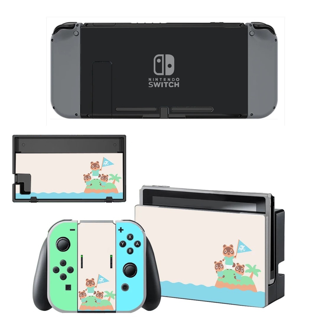 Крутая виниловая наклейка в виде животных на кожу для Nintendo Switch NS NX консоль и Joy con