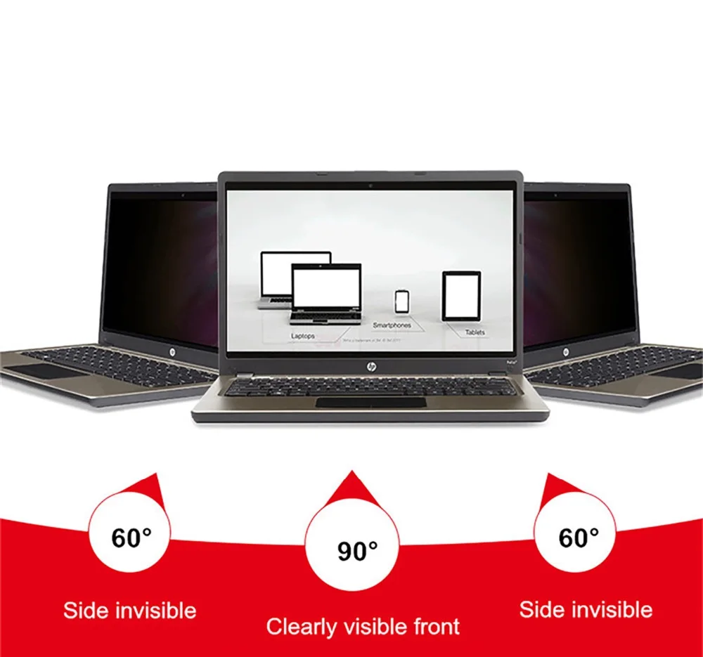 Ceny 23.8 cal (527mm * 297mm) filtr prywatyzujący Anti Glare LCD folia ochronna na ekran do 169 panoramiczny komputera Notebook monitory komputerowe