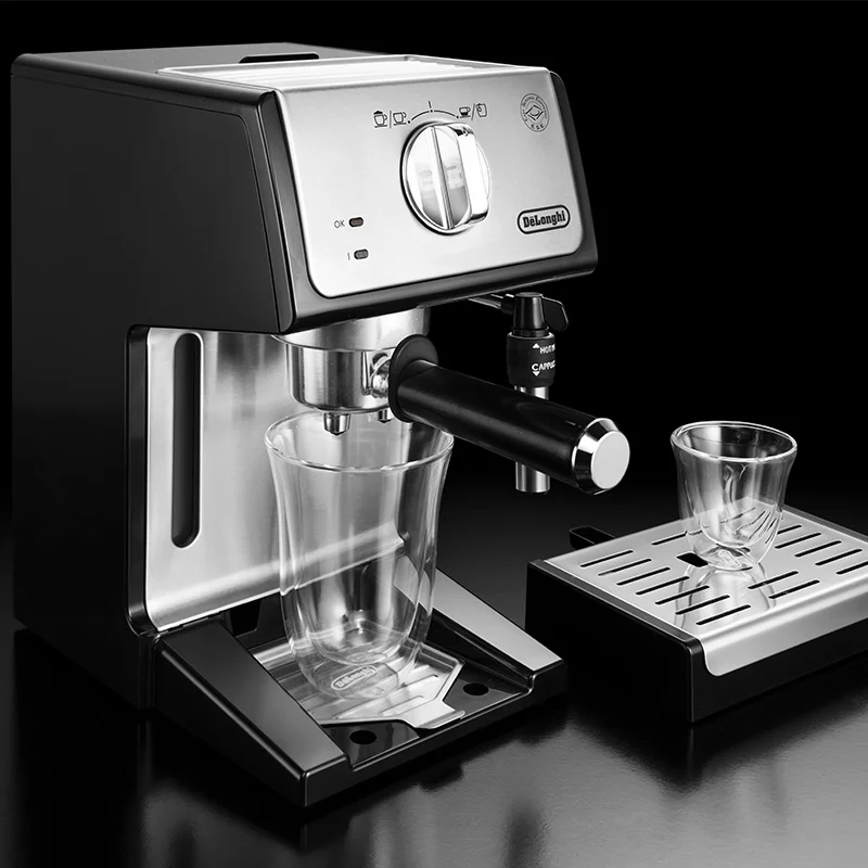 US $315.89 JRM0007 100 Original Delonghi ECP3531 Coffee Machine Office Italian Pump Pressure Coffee Maker SemiAutomatic Espresso Machine