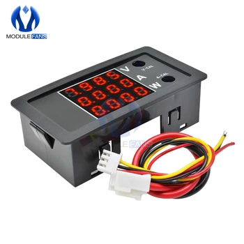 

Diymore DC 0-100V 10A LED Digital Voltmeter Ammeter Voltage Current Wattmeter Power Supply Meter Volt Detector Tester Monitor