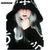 XUANSHOW 2022 Women Hoodies Sweatshirts Gothic Punk Moon Letters Print Clothes Autumn Winter Long Sleeve Jacket Zipper Lady Coat ► Photo 1/6
