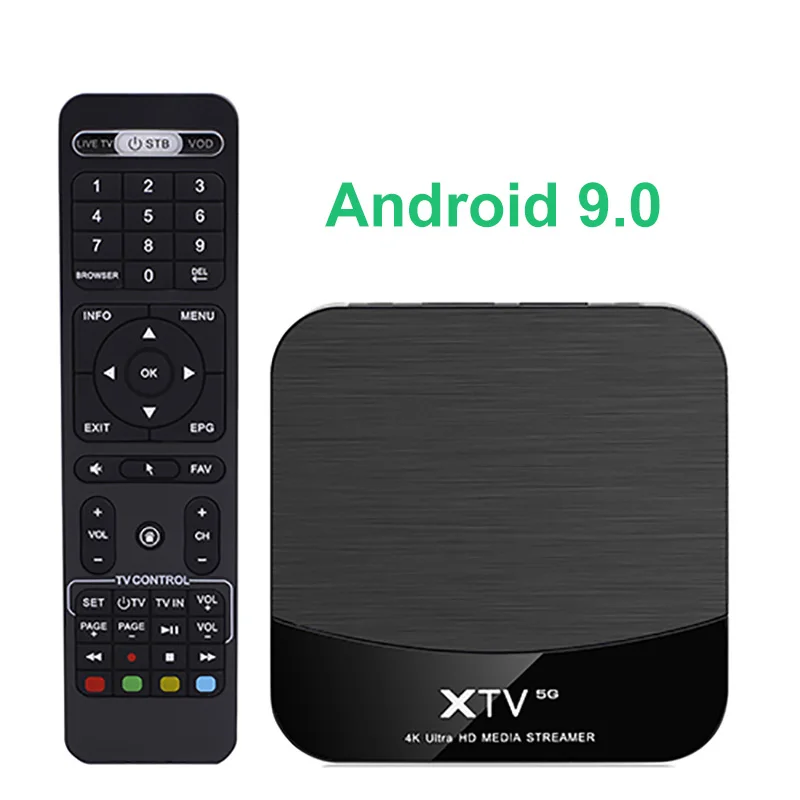 MEELO PLUS XTV 5G TV BOX mytv online Smart Stalker Android 9.0 S905X 2GB 16GB XTREAM m3u Wifi IPTV Set Top box Media Player | Электроника