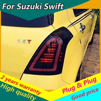 

KOWELL Car Styling for Suzuki Swift Taillights 2005-2014 Swift Rear Light DRL+Turn Signal+Brake+Reverse auto Accessories