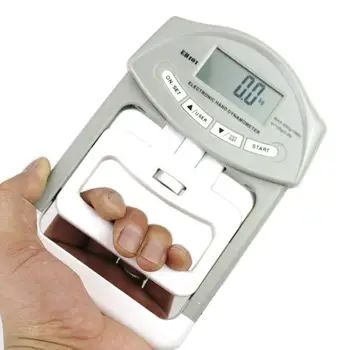 

Random 198lbs 90kg Digital LCD Dynamometer Hand Grip Power Measurement Body Building Gym Exercises Muscle Gripper Strength Meter