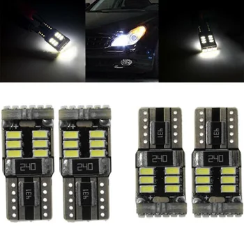 

4pcs 6000K Bright White 18-LED Lights Canbus Error Free For W204 Super Bright Super Long Life-lasts Up To 50,000 Hours