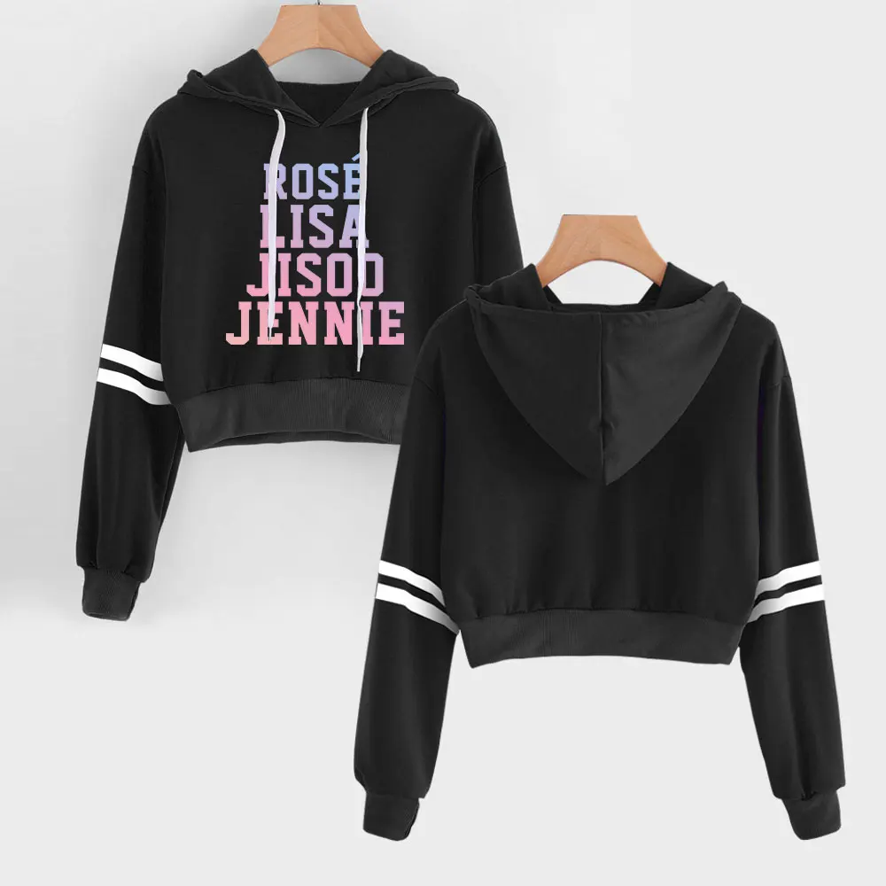 BLACKPINK Cropped Hoodie Sweatshirt