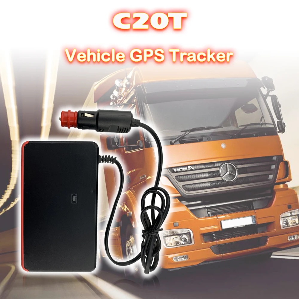 

GPS vehicle Tracker C20T 2600mAh rechargeable battery GPS Locator with Remote Sound Monitoring 2 USB port Camouflage effect