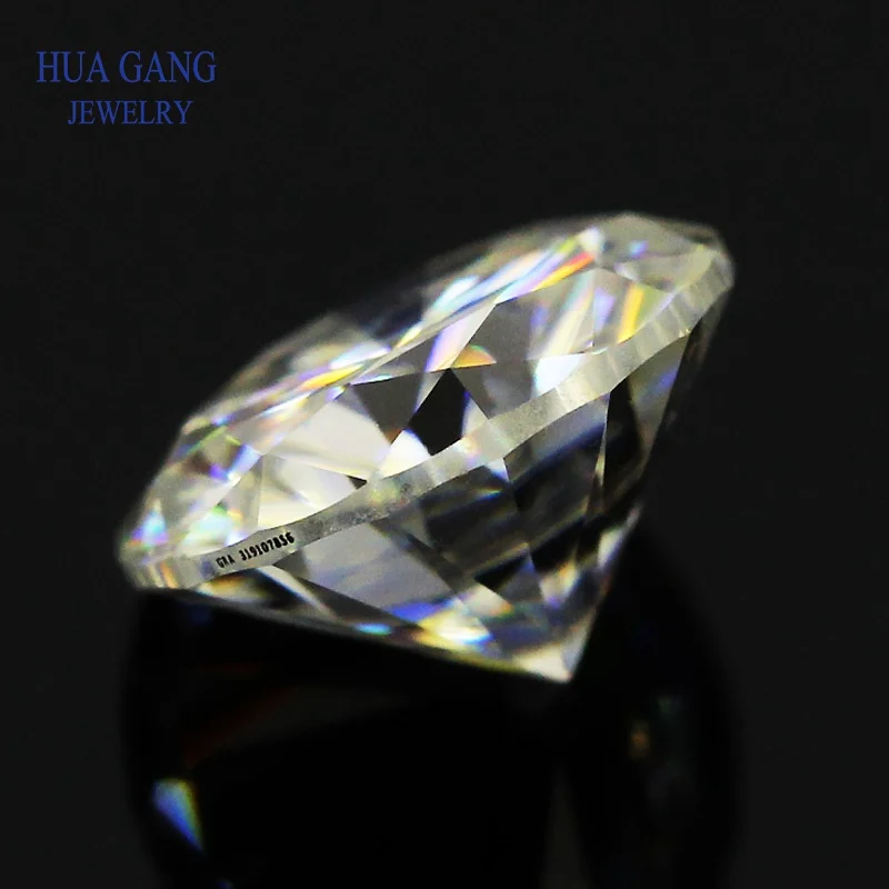 Moissanite 1ct IJ Color Heart&Arrow Cut Moissanite Loose Stones 6.5mm VVS1 Excellent Cutting Test Positive Lab Diamond Gemstones loose gemstones moissanite jewelry materials loose lab grown diamond lab grown loose diamond