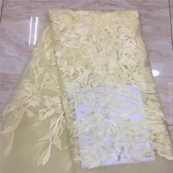 

Cassiel Fashion Green African French Tulle Lace Fabric with Flowes High Quality Embroidery Mesh Lace Fabrics for Wedding Dresses