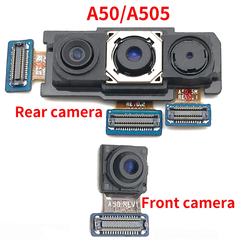 For Samsung Galaxy A50 A505 A505F Front Camera Flex With Back Rear Module Cable | Мобильные телефоны и аксессуары