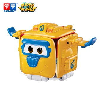 

AULDEY Super Wings Newest Mini JETT DONNIE ASTRA DIZZY Action Figures Original Toy Transforming Robot Height around 4cm