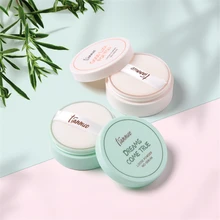 Мягкий бархатный светильник для макияжа Тина с мультиэффектом, контроль масла, пудра, светильник, дышащий консилер, водостойкая пудра для макияжа