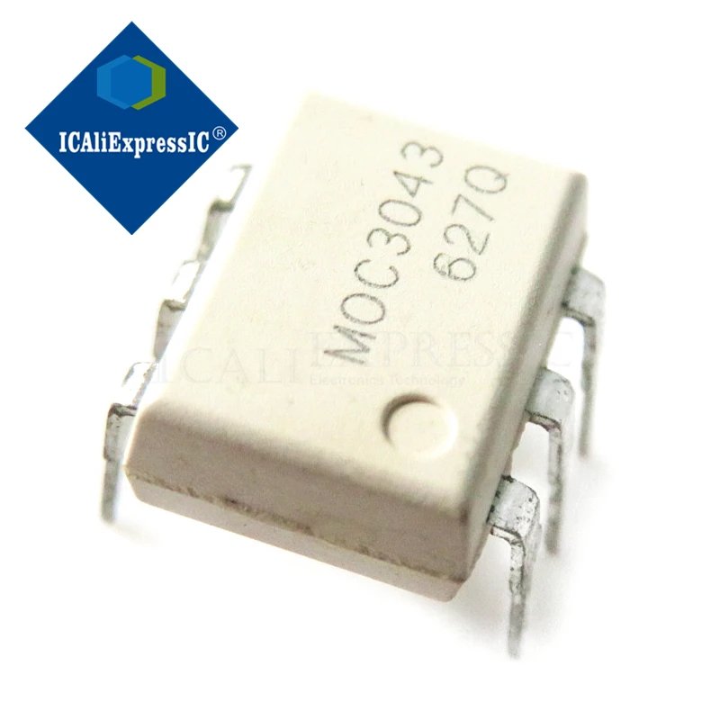 10 шт. MOC3043 DIP6 DIP photocoupler новый оригинальный в наличии | Электронные компоненты и