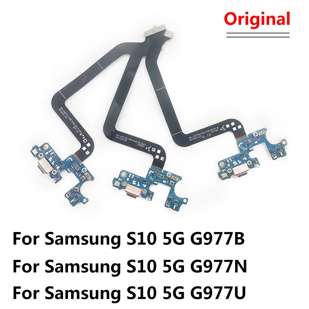 Оригинальный USB-разъем для зарядки гибкий кабель Samsung S8 S9 Plus G950F G950U G960F S20 Ultral Fe G781V |