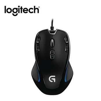 

Logitech G300s Ambidextrous Optical Gaming Mouse USB Wired 9 Programmable Buttons Mouse 7 Colors Universal Mouse for Game Office
