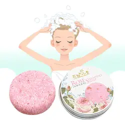 Lavender Rosemary Plant Essential Oil Shampoo Bar Shampoo Soap Scalp Ginger Hair Care Aluminum Box Packaging
