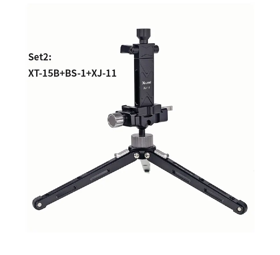 XILETU XJ-11High подшипник кронштейн для столешницы мини настольный штатив и шаровая Головка для DSLR камеры беззеркальная камера смартфон