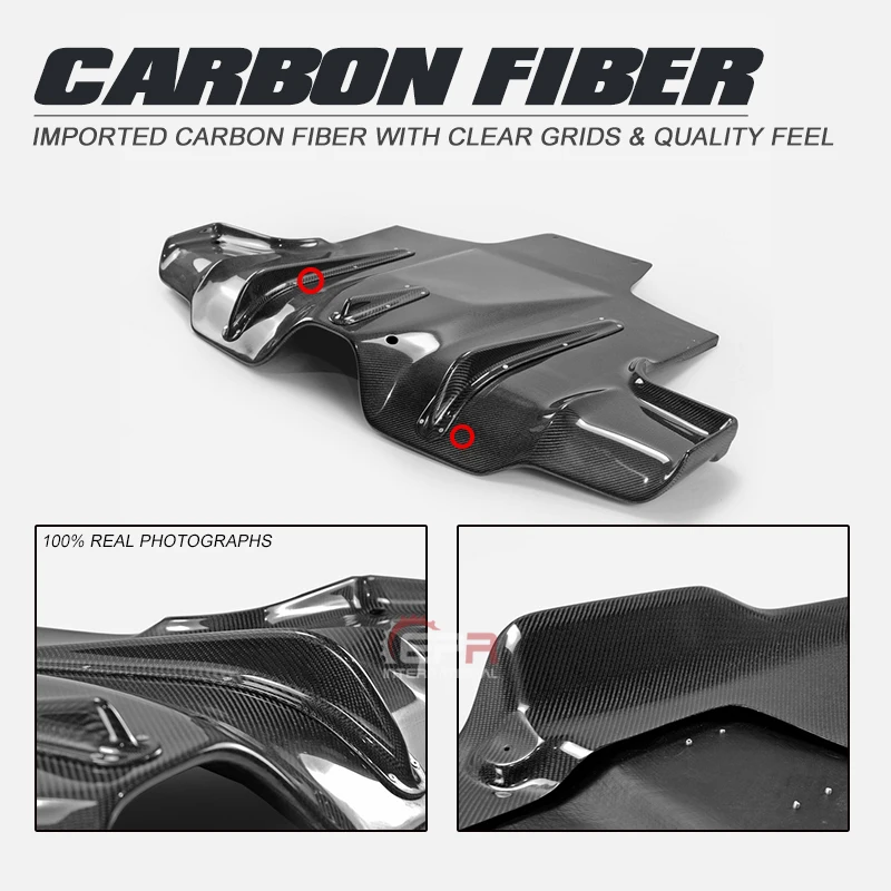 For F56 Mini Cooper S DAG Style Ver 2.1 Carbon Fiber Rear Under Diffuser