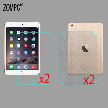 

2 Sets Front&Back Soft Carbon Fiber Screen Protector Full Body Film For Apple iPad Mini 1 2 3 4 5 7.9 Air Pro 9.7 10.5 2018 2019