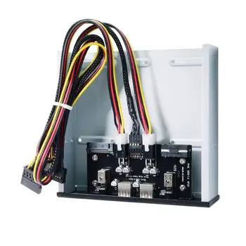 

Chenyang Two Switch & USB 2.0 HUB 2 Ports Front Panel to 9Pin Cable for 5.25" CD-ROM Bay