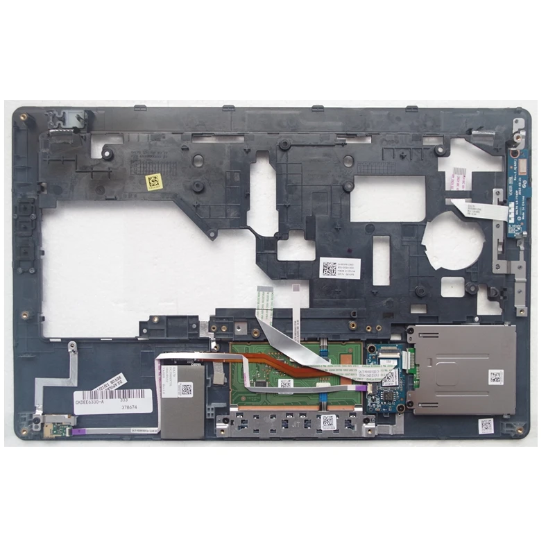 Gzeele Novo para Dell Latitude E6230 E6330 E6430s Portátil Apoio de Mãos Touchpad Assembléia Teclado Moldura Case Superior 6yvf9 06yvf9 - Imagem 2