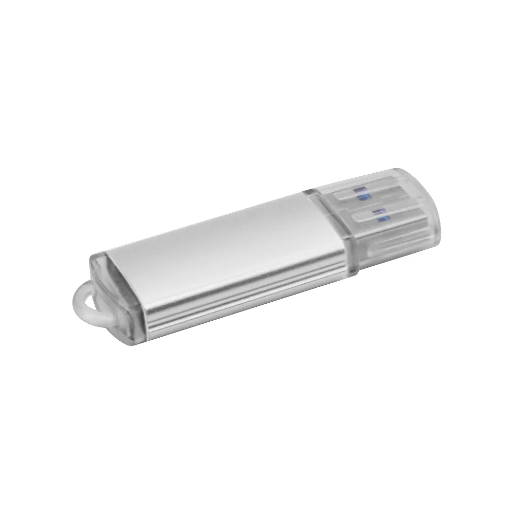 Высокоскоростной цветной Usb флеш-накопитель Cle 3,0 металлическая Флешка 8g/16g/32g/64g Пользовательский логотип бизнес-подарки диск памяти - Цвет: white