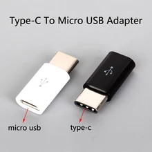 Type C к Micro USB адаптер мини OTG type-c конвертер зарядный передающий данные 2 в 1 Android Джек usb-адаптер сплиттер