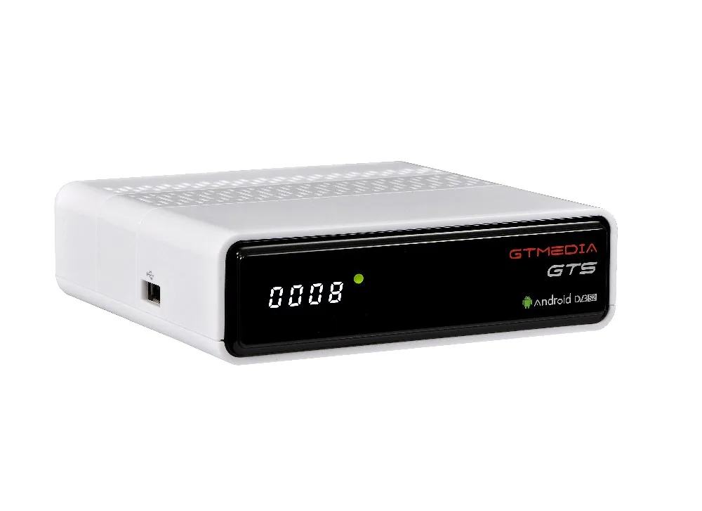 GTMedia gts android tv box встроенный WiFi DVB-S2 спутниковый ресивер Full HD Поддержка CCCAM IP tv M3U Испания H.265 biss ключ декодер