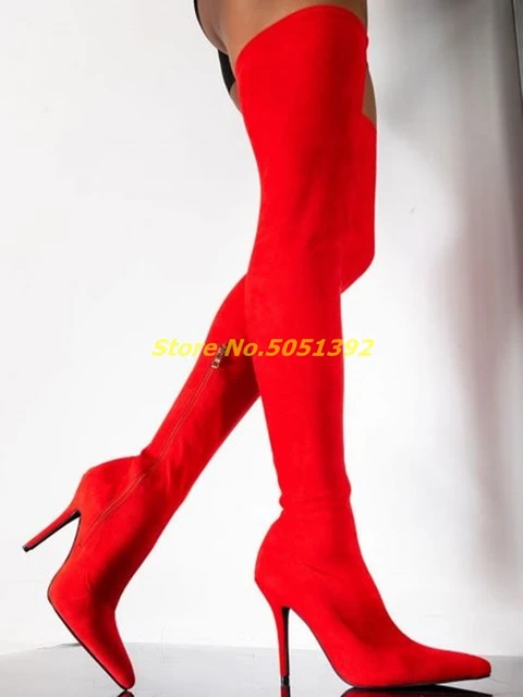 Stivale donna tacco 10 • Stivali Tacco Rosso • Tacco Rosso