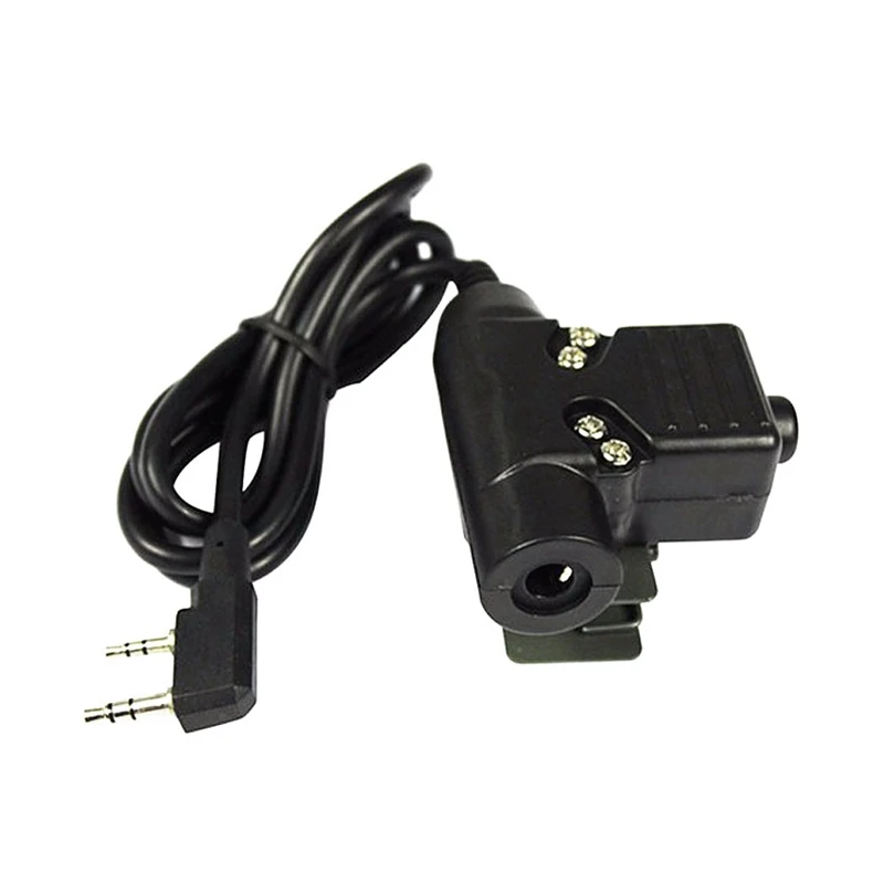 IG Adapter Z113 U94 PTT Standard version para walkie talkie for Motorola TYT F8 BAOFENG 5R Radio Wipe