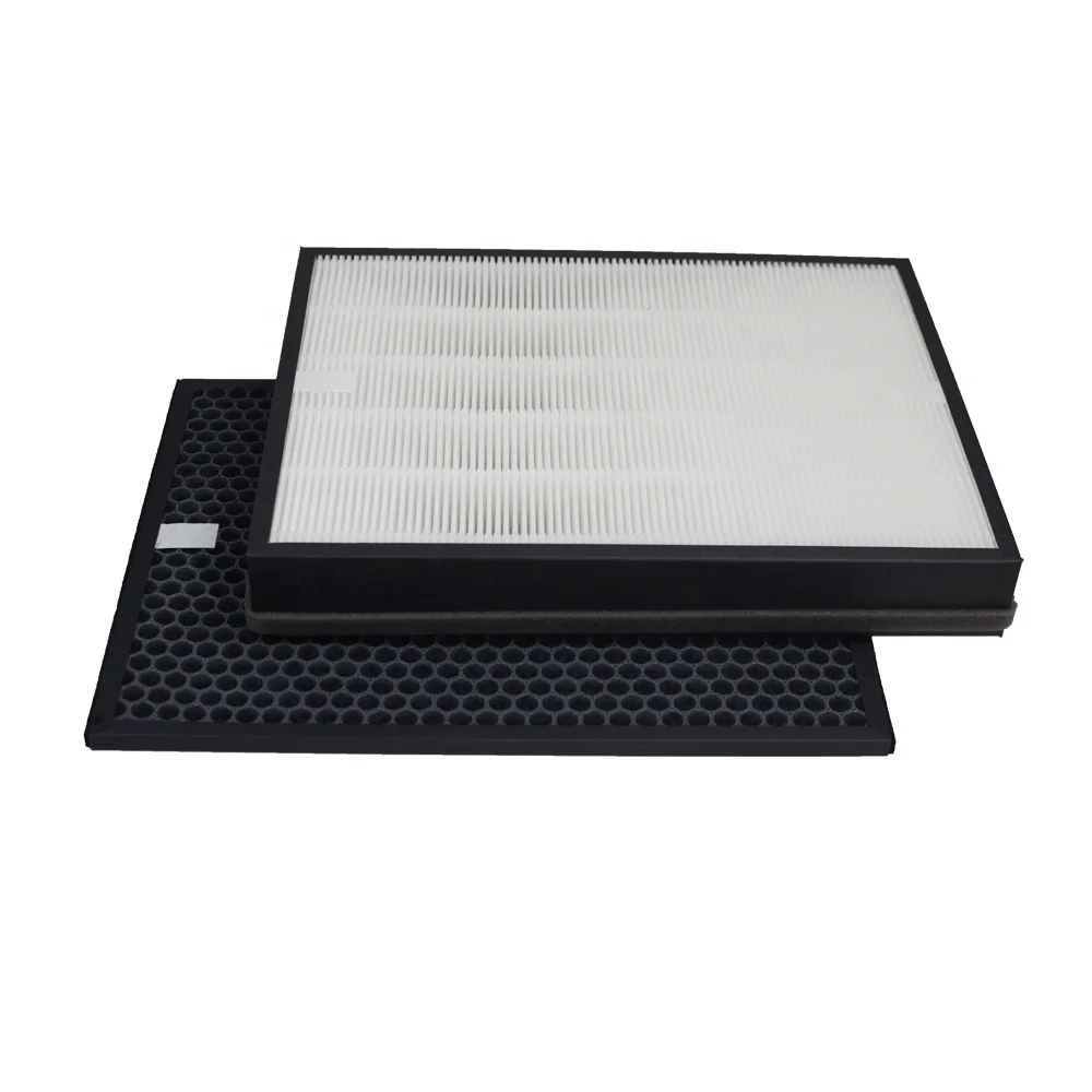 Filtre HEPA H13 pour purificateur d'air Kenkoair, vue de côté montrant l'épaisseur.
