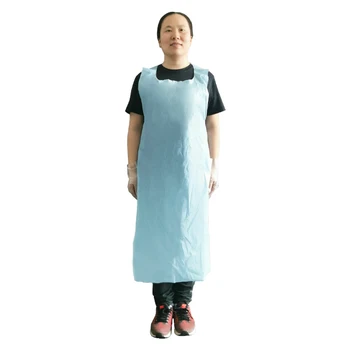 

10pcs Disposable Sleeveless Apron Roll Blue Colors Hotel House Cleaning Hot Pot Laboratory Protection Supplies