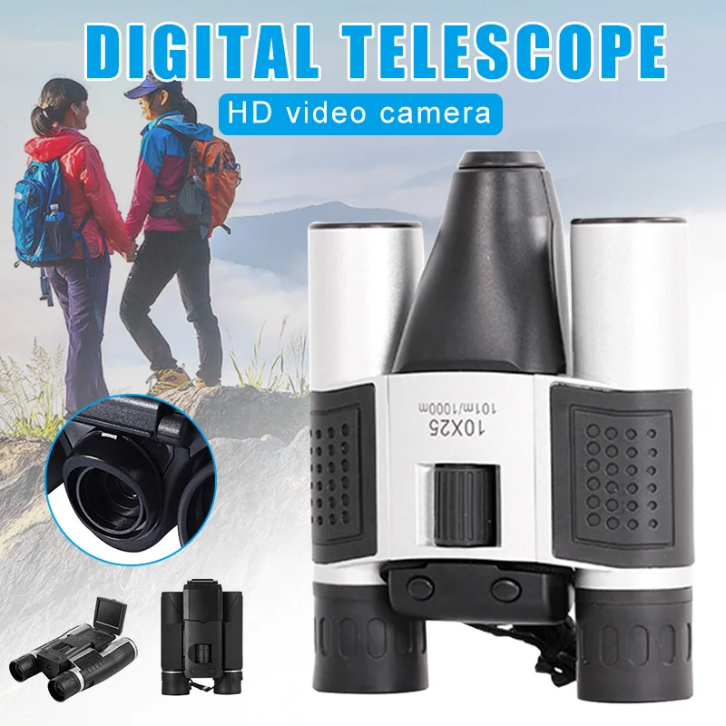 

Digital Binoculars Camera Telescope LCD Display Video Photo Recorder for Watching Bird Football Game Concert GV99