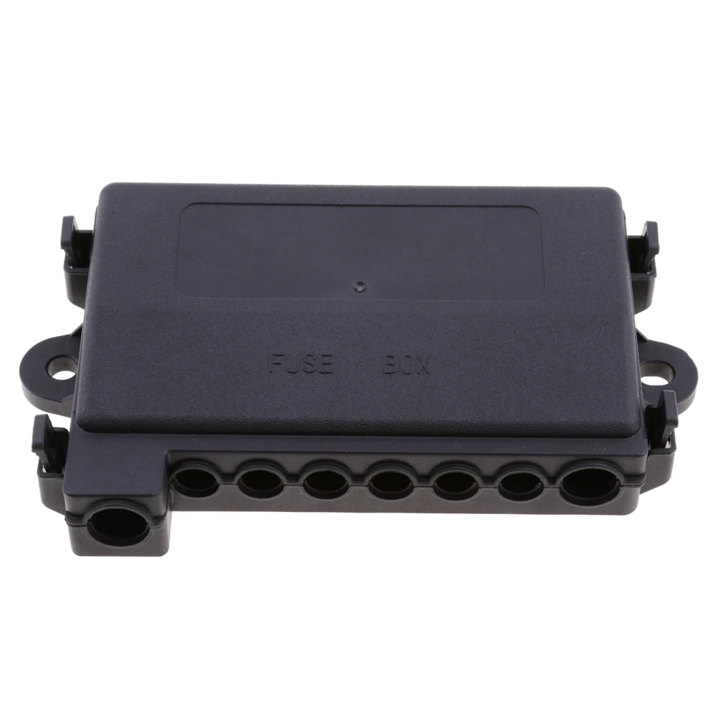 Universal Car Van Boat Midi ANM ANS Fuse Box Holder Block 7 Way DC32V
