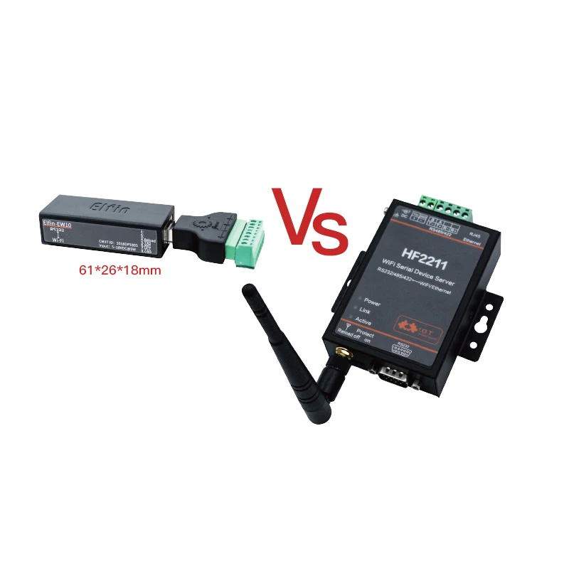 HF Elfin EW10 последовательный порт RJ45 RS232 на сервер WiFi беспроводные сетевые