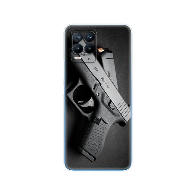 Realme 8 Case 6.4" Soft Silicon TPU Back For Realme 8 Pro OPPO Realme8 4G RMX3085 Phone Cover Coque Capa Funda Bumper Bag