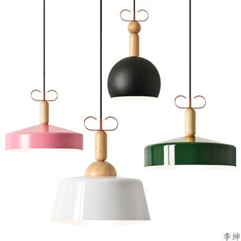 

Modern Color Iron LED Pendant Lights for Living Room Hanging Pendant Lamp Nordic Kitchen Fixtures Home Decor Lighting Luminaires