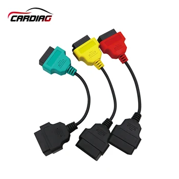 

3 Color Auto OBD2 Connector Diagnostic Adapter Cable for FiatECUScan and Multiecuscan for Fiat for Alfa for Romeo and for Lancia