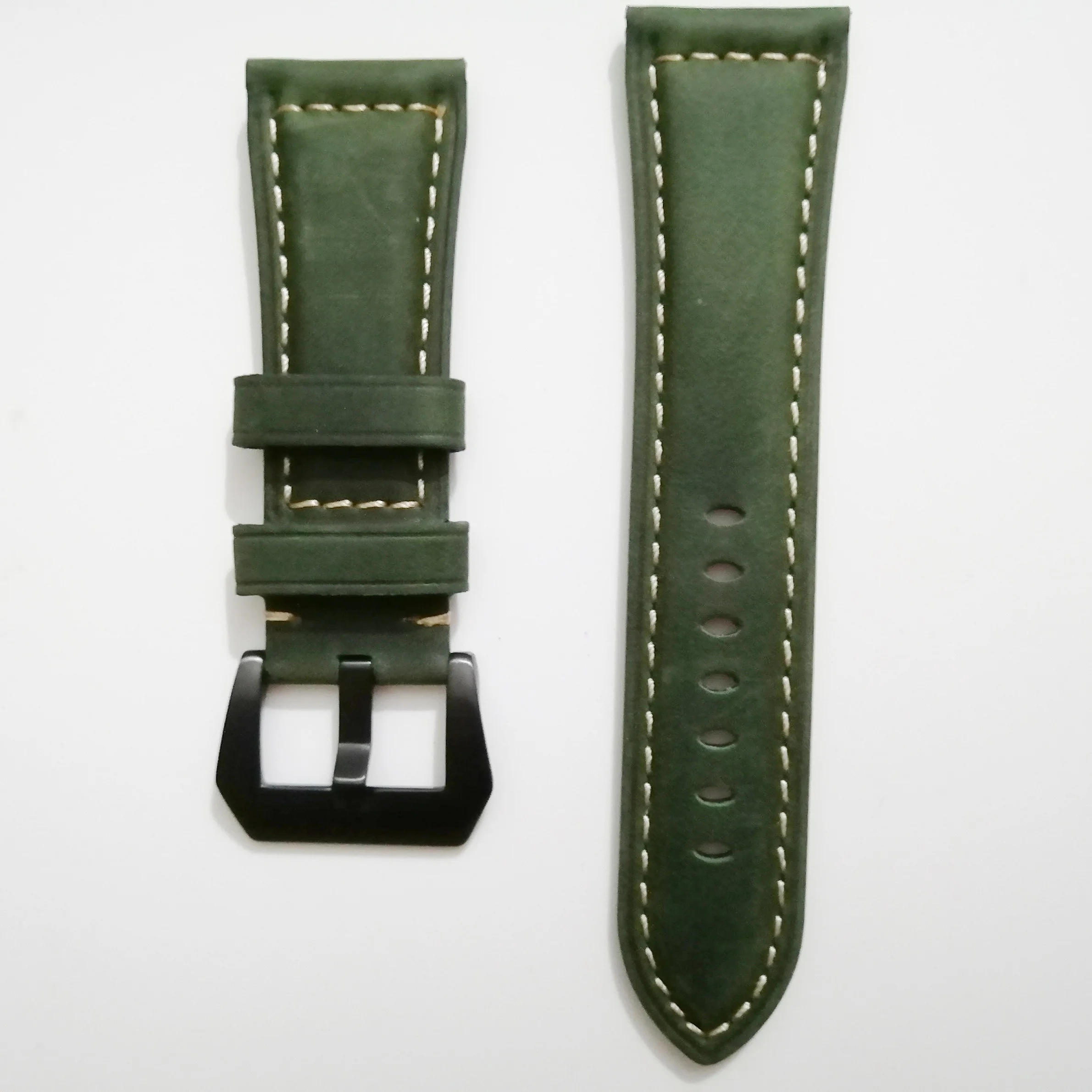 

26mm 22mm Vintage Genuine Leather Watch Band Strap for Garmin Fenix 6X/5X Plus/Fenix 3/Forerunner 935/Fenix 5