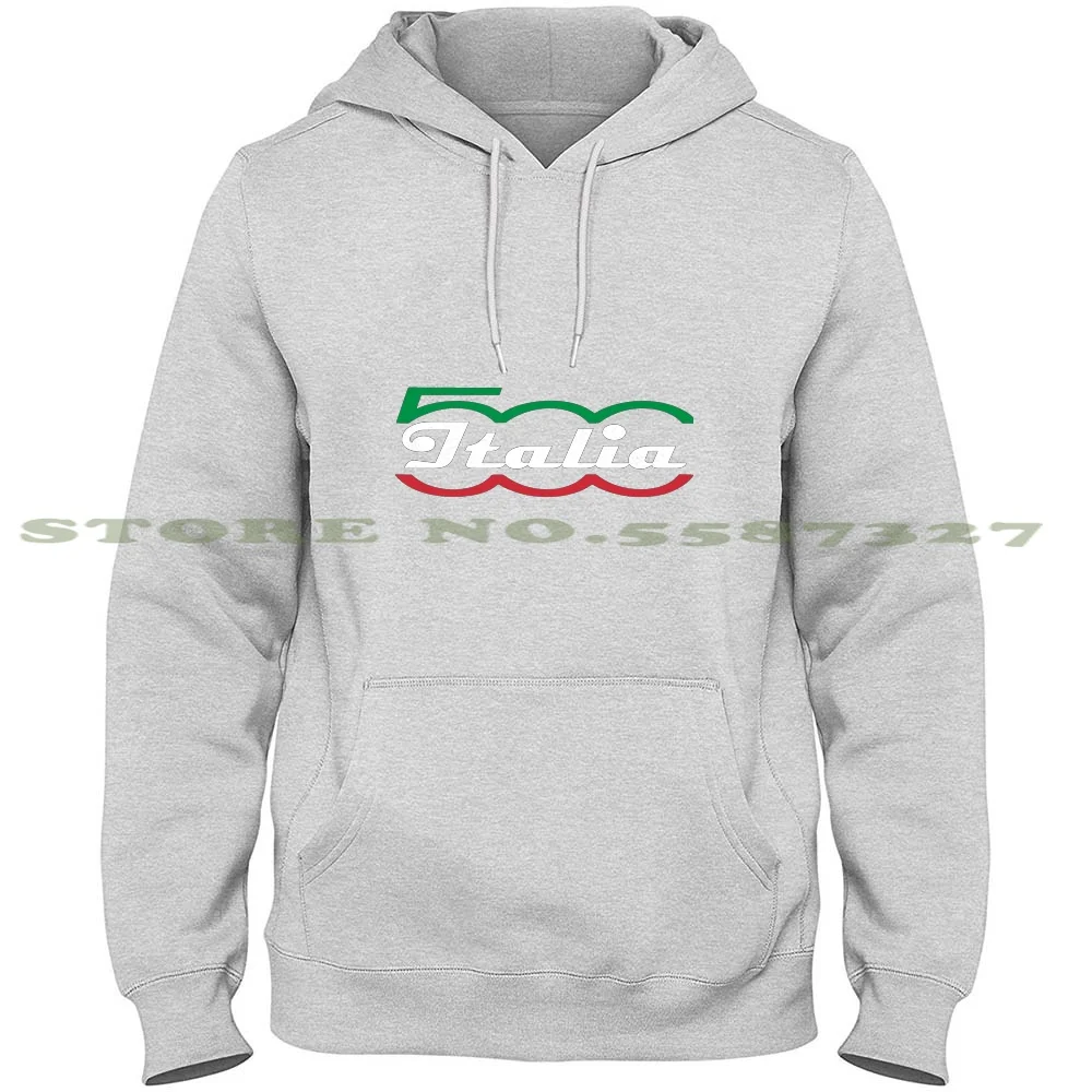 

Fiat 500 Italia Long Sleeve Hoodies Fiat Abarth 500 595 695 Italian Italia Car Cars Racing Automotive Race Retro Classic