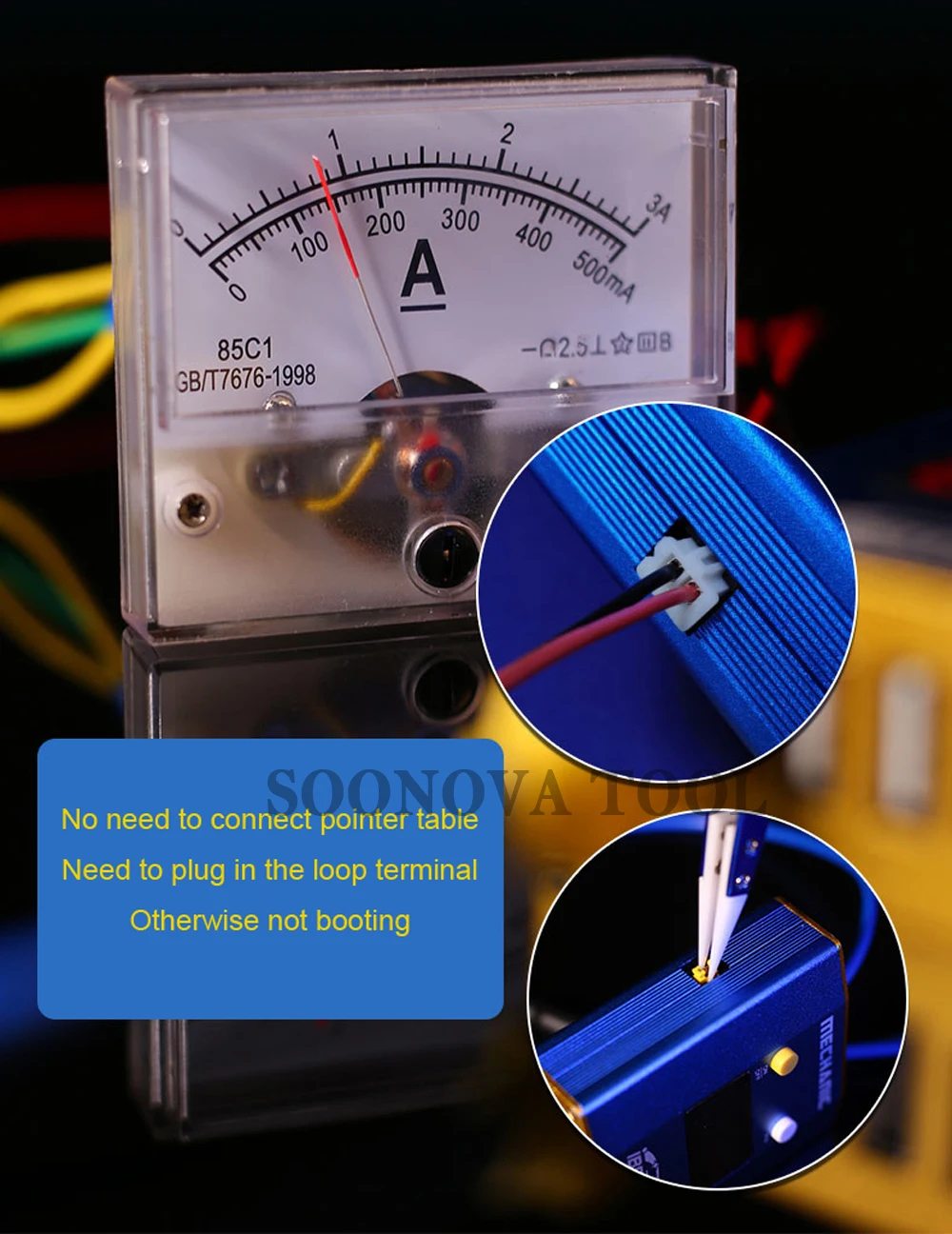MECHANIC IBoot Box iPhone источник питания открытая машинная линия поддержки DC5V-28V USB DC3.5 порт три разных входа ремонт телефона