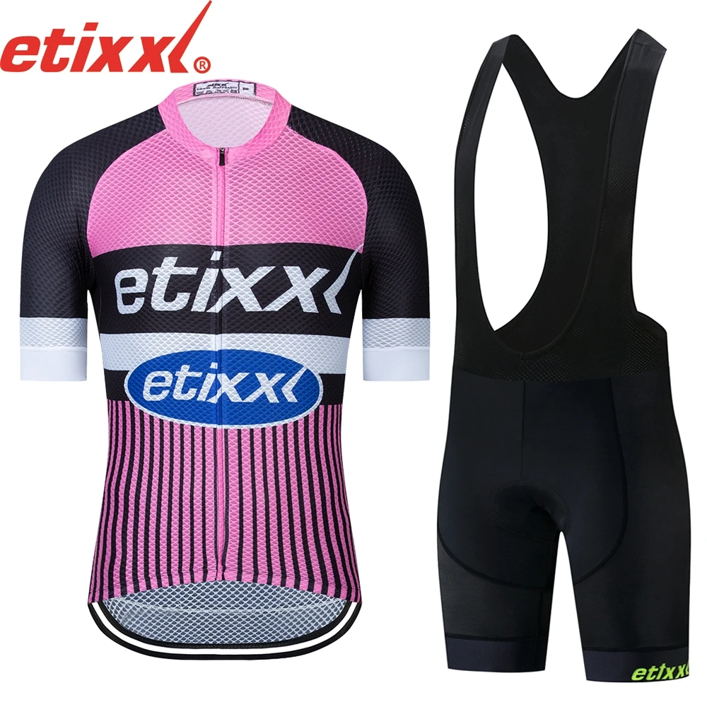 2020 Pro team etixxl Велоспорт Джерси набор мужской велосипед maillot MTB Racing ropa Ciclismo летняя