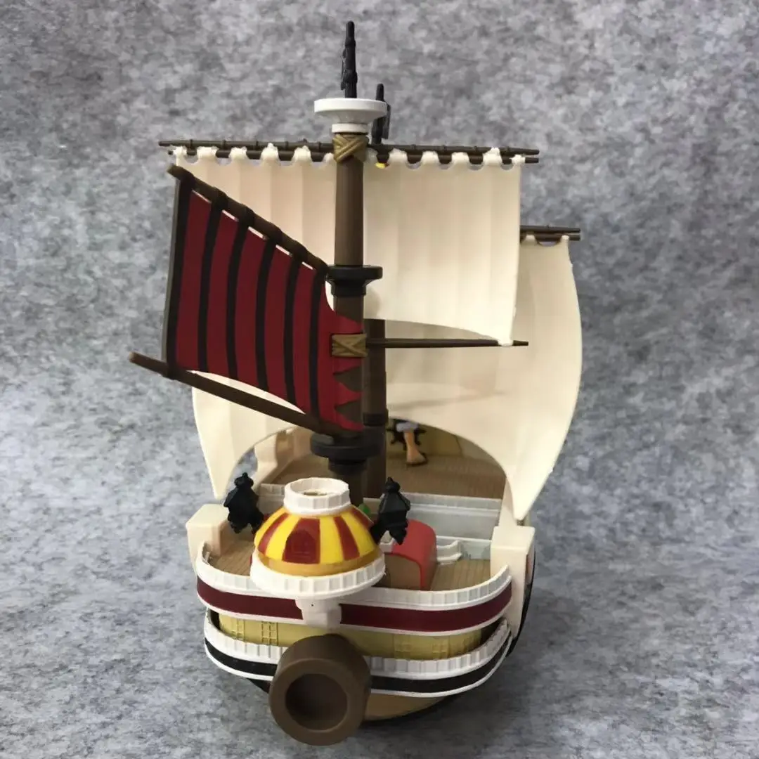 One piece Navigation Miles Sunshine sousaphone соломенная шляпа Пираты Луффи модель пиратского корабля гаражный комплект