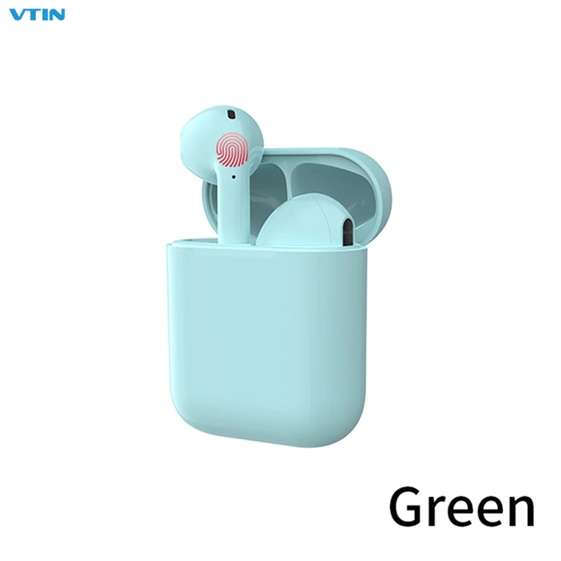 

VTIN Wireless Bluetooth Earphone 400mAh Capacity Headphones In Ear Binaural Call Pop-up Touch Control Earbuds fone de ouvido