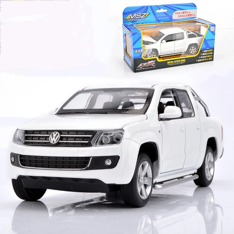 Kopen 130 Hoge Simulatie Prachtige Collectie Speelgoed Caipo Auto Styling Amarok Model Legering Truck Model Snelle Fruious