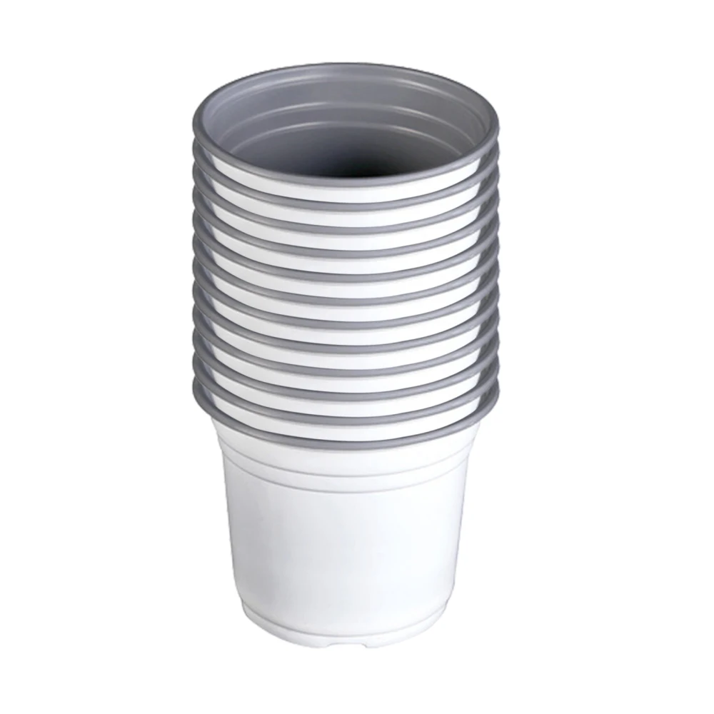 Plastic Containers Seedlings Greens Stretch Pots 1 Gallon//2.2 Gallon/3.2 Gallon Washable White Flower For Outdoor Indoor Plants | Дом и сад