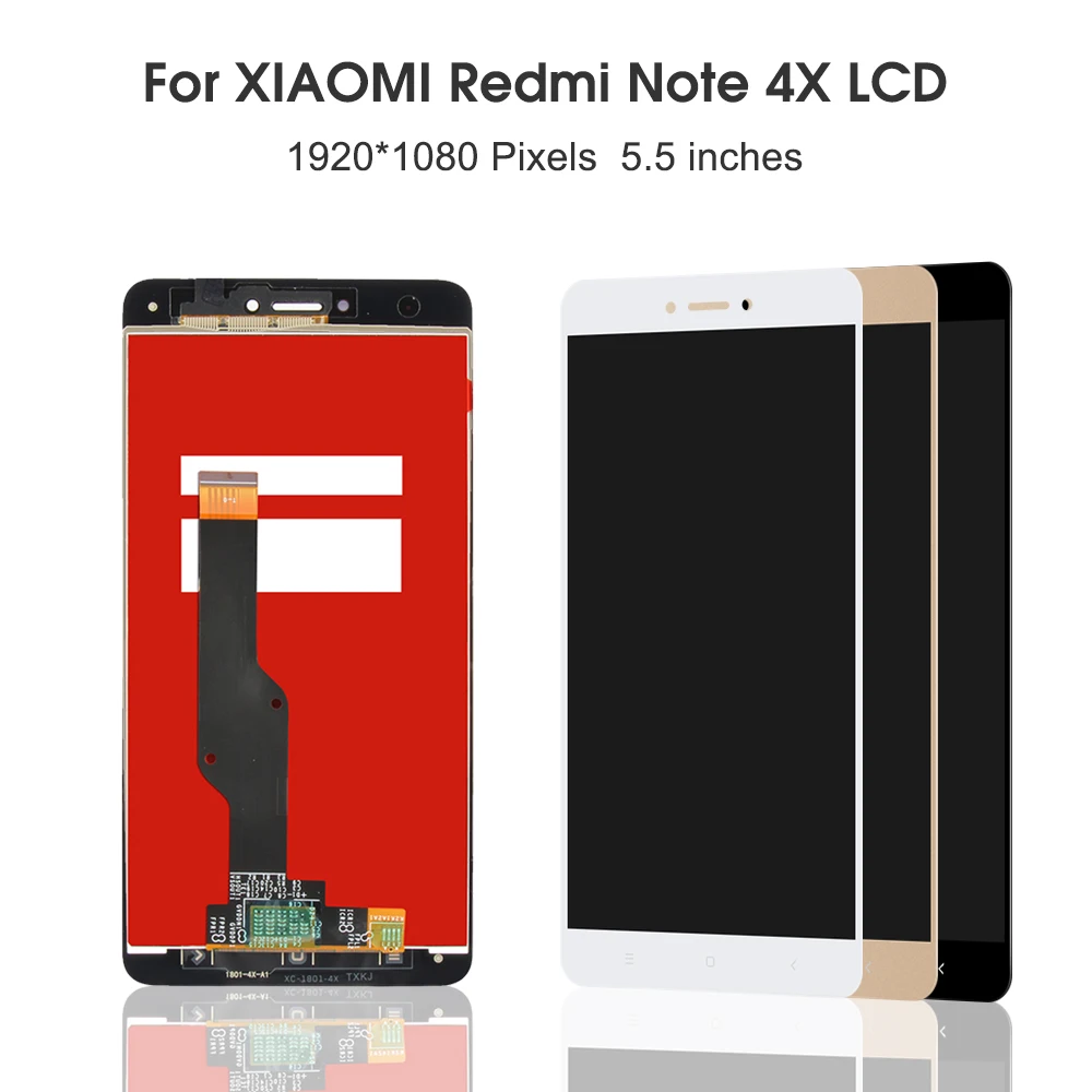 

High Quality LCD For Xiaomi Redmi Note 4X LCD Display Screen +Frame For Redmi Note 4 Global Version LCD Only For Snapdragon 625