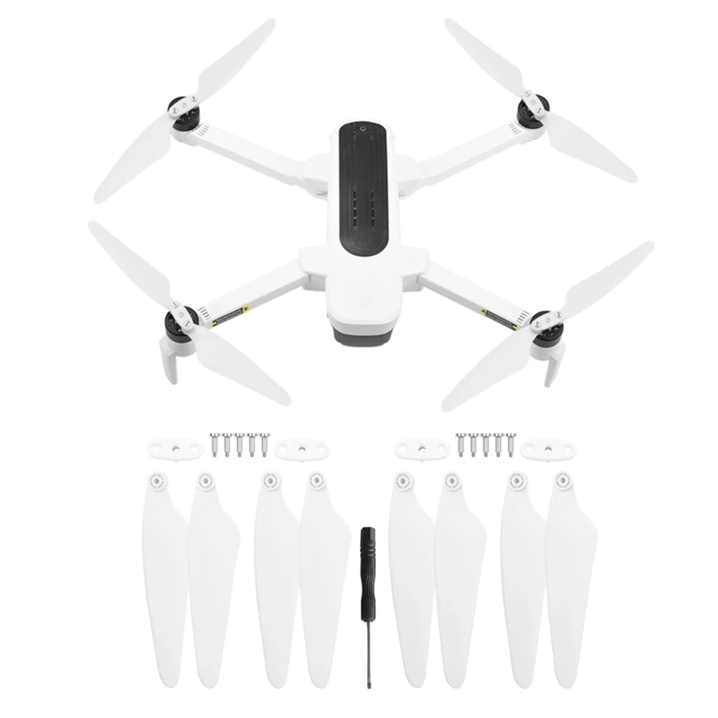 Abkt-аксессуары Пропеллер для Hubsan Zino H117S антенна четыре оси аксессуары для самолетов Rc Дрон положительный разворот весло
