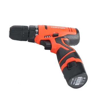 

12V Double Speed Electric Drill Rechargeable Mini Cordless Handheld Screwdriver Drill