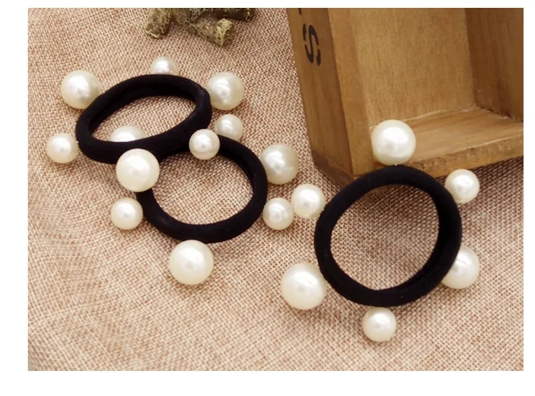 3-Pack Dongdaemun головная повязка, южные аксессуары для волос, Корея, размер жемчужных бусин, повязка для волос, фрикадель, головная повязка, повязка для волос для взрослых и детей